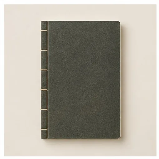 A5 Thread-Bound Notebook — Ruled
