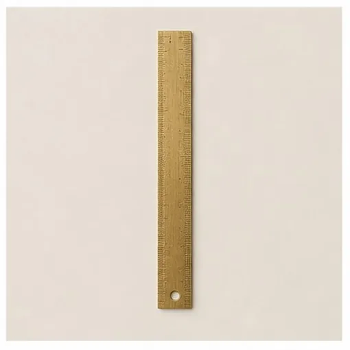 Brass Ruler, 15 cm — Blank